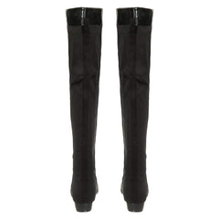 BLACK SUEDETTE