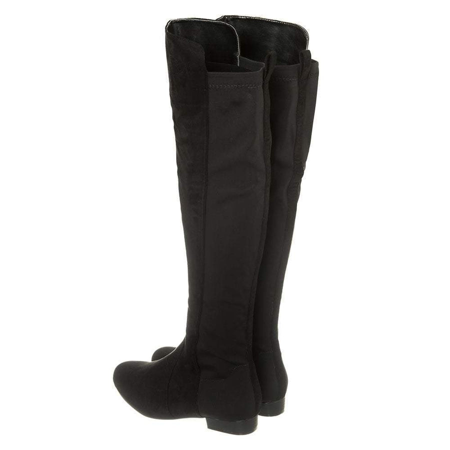 BLACK SUEDETTE