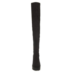 BLACK SUEDETTE