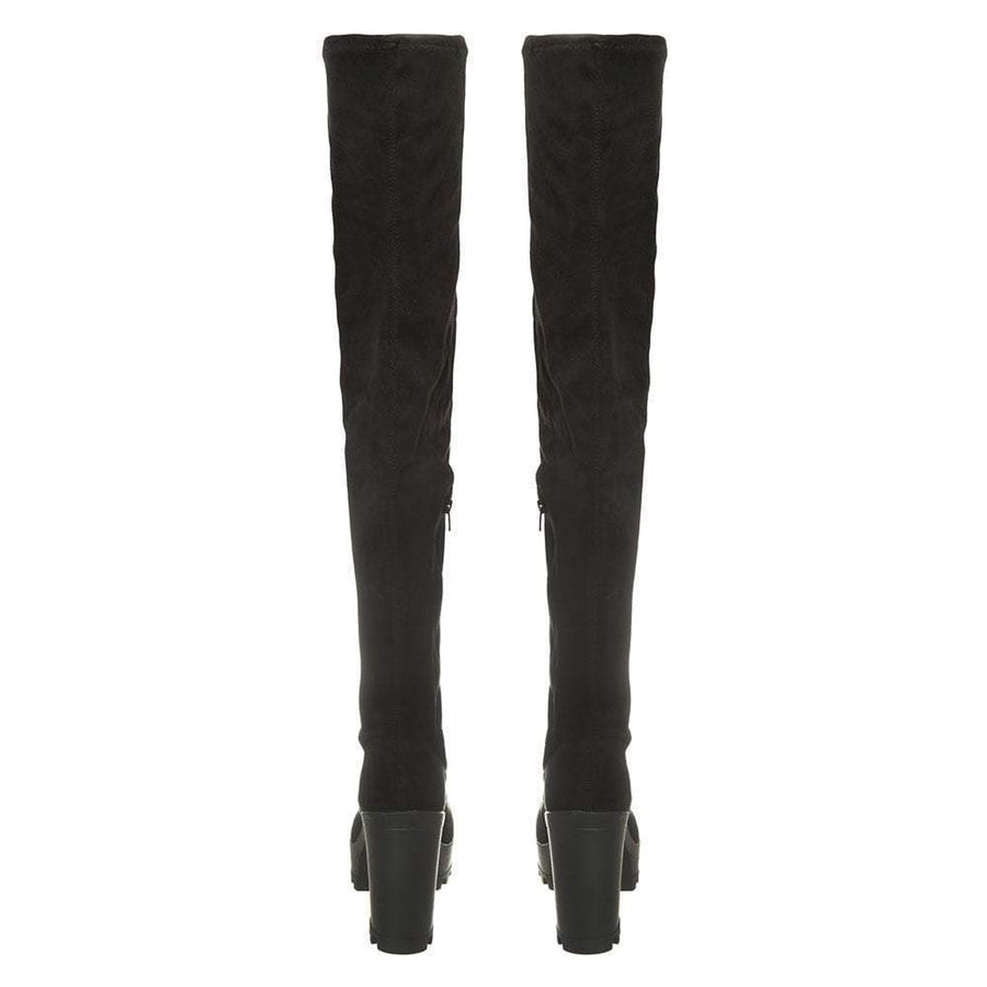 BLACK SUEDETTE