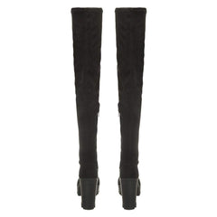 BLACK SUEDETTE