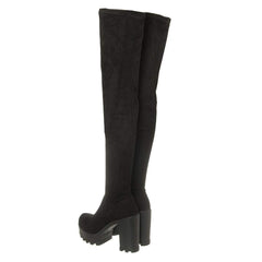 BLACK SUEDETTE