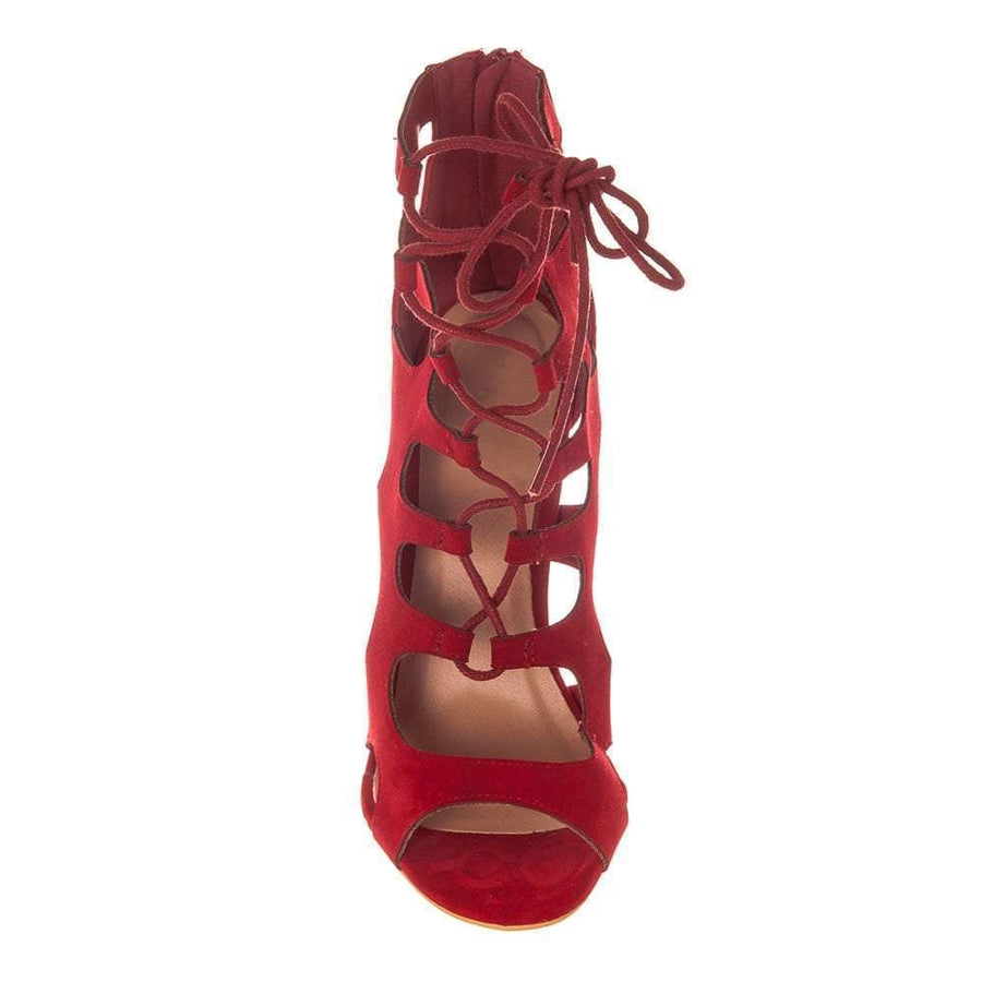 RED SUEDE