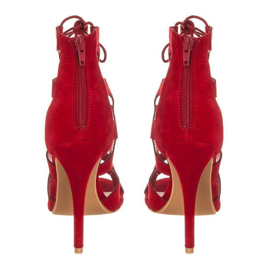 RED SUEDE