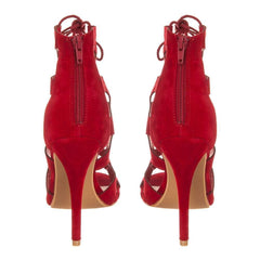RED SUEDE