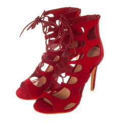 RED SUEDE
