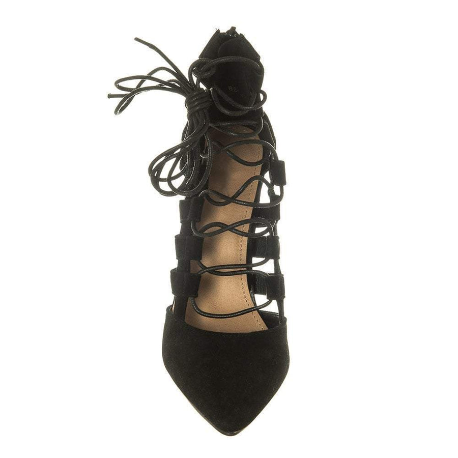 BLACK SUEDETTE