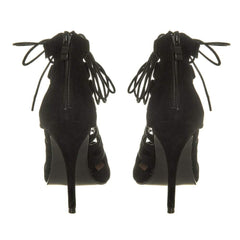 BLACK SUEDETTE