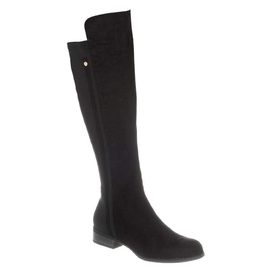 BLACK SUEDETTE