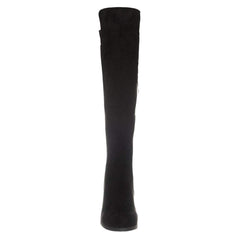 BLACK SUEDETTE