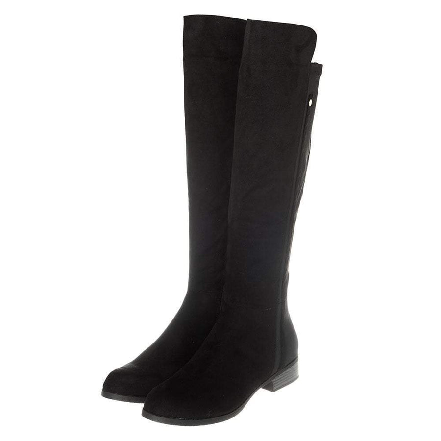 BLACK SUEDETTE
