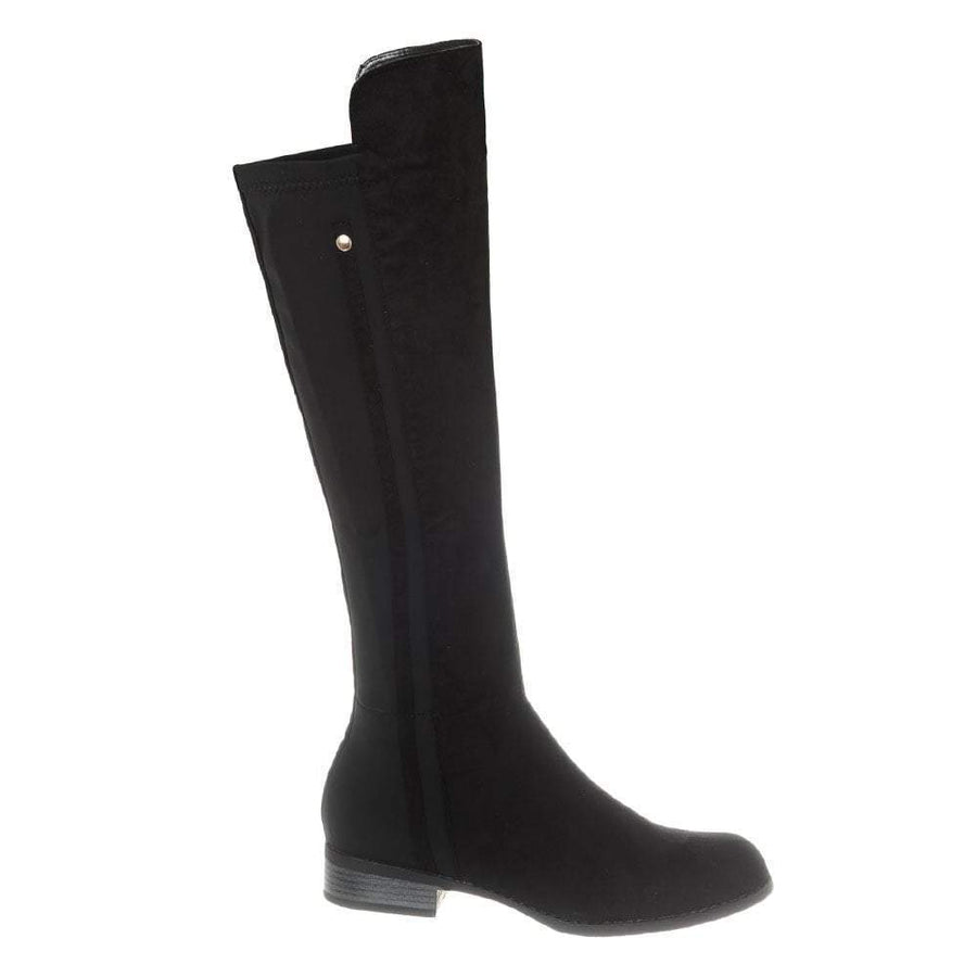 BLACK SUEDETTE