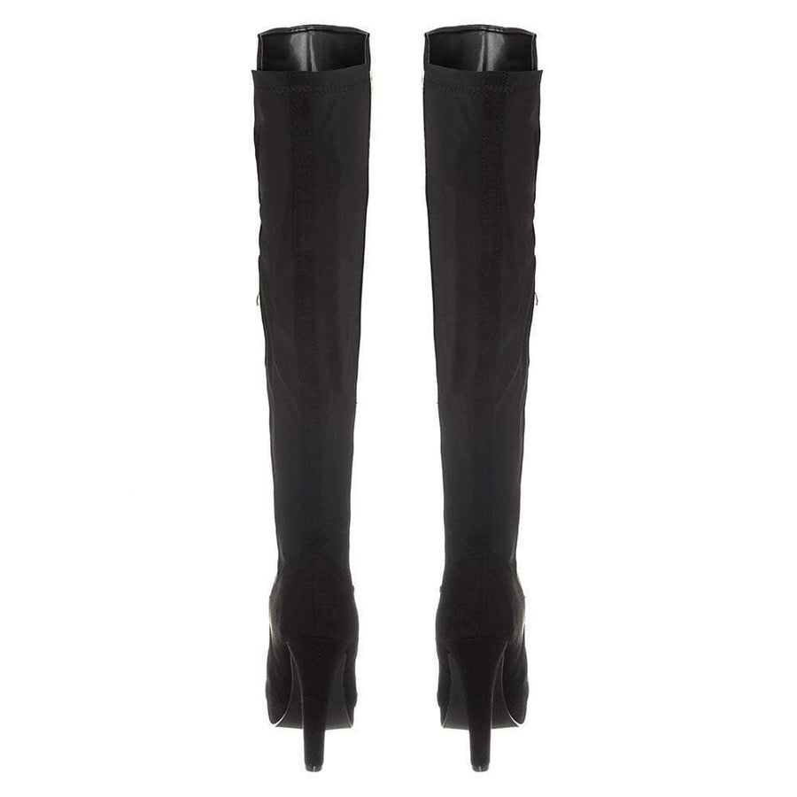 BLACK SUEDETTE