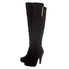BLACK SUEDETTE