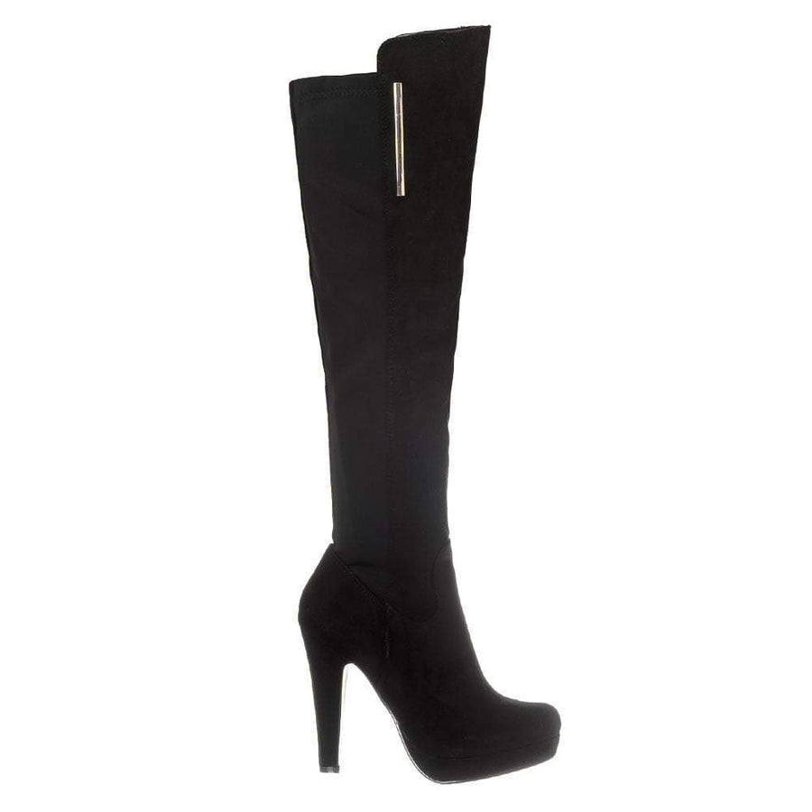 BLACK SUEDETTE