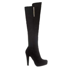 BLACK SUEDETTE
