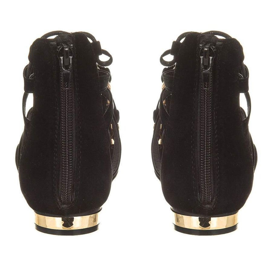 BLACK SUEDETTE