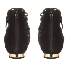 BLACK SUEDETTE