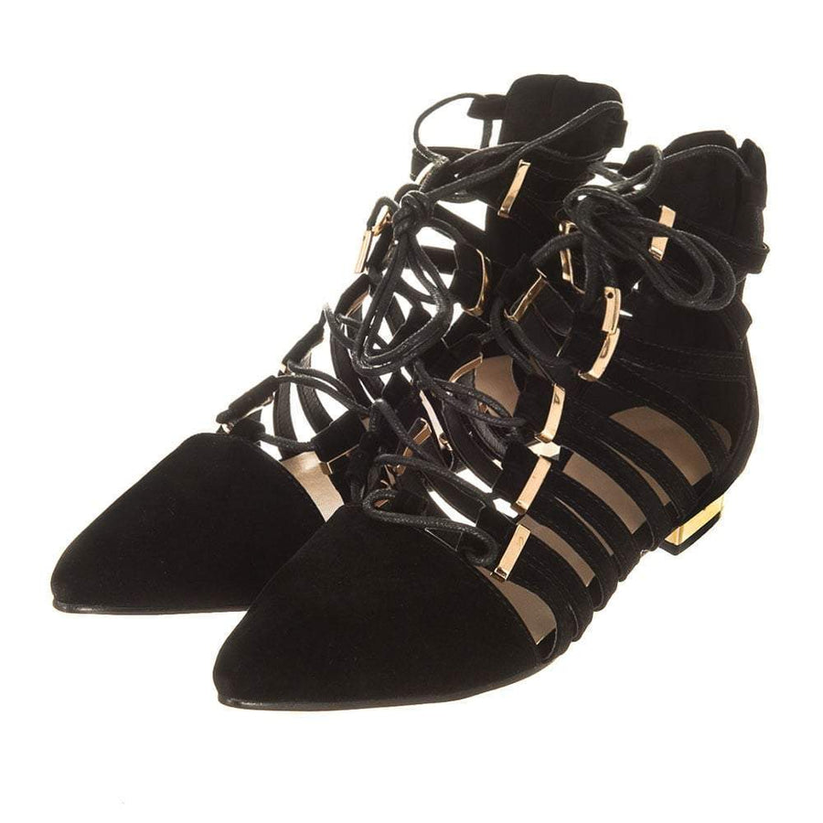 BLACK SUEDETTE