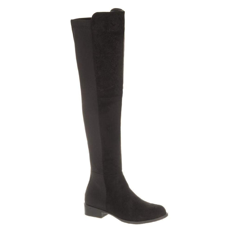 BLACK SUEDETTE