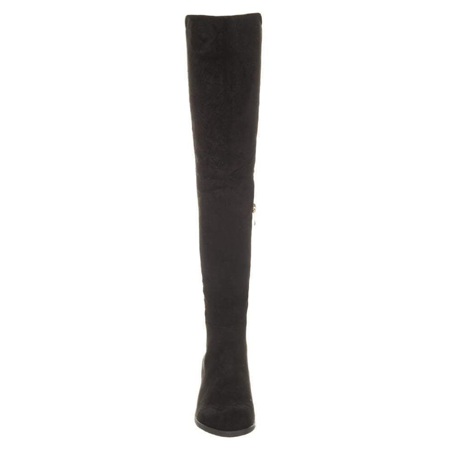 BLACK SUEDETTE