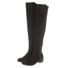 BLACK SUEDETTE