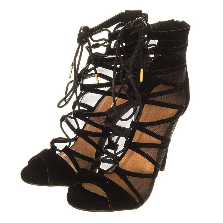 BLACK SUEDETTE