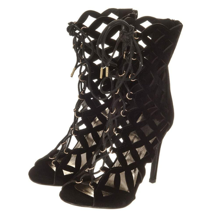 BLACK SUEDETTE
