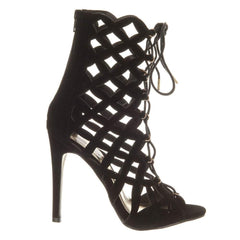 BLACK SUEDETTE