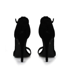 BLACK SUEDETTE