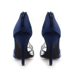 NAVY SATIN