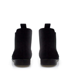 BLACK SUEDETTE