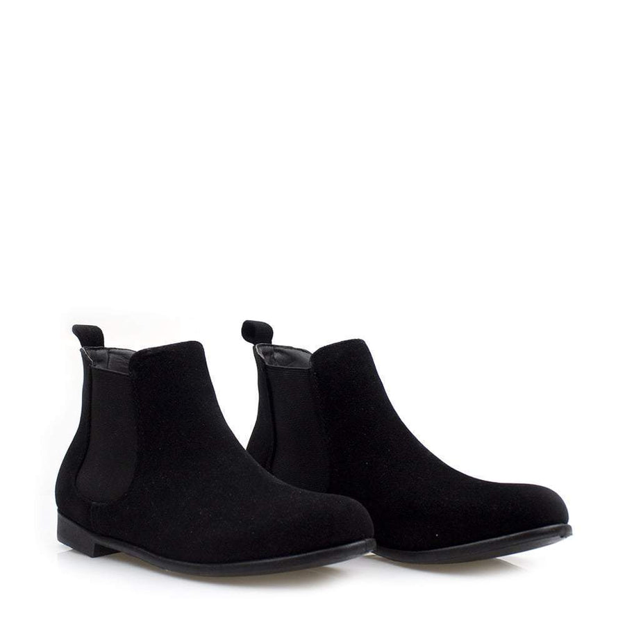 BLACK SUEDETTE