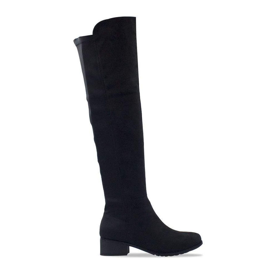 BLACK SUEDETTE