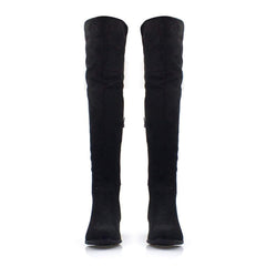 BLACK SUEDETTE