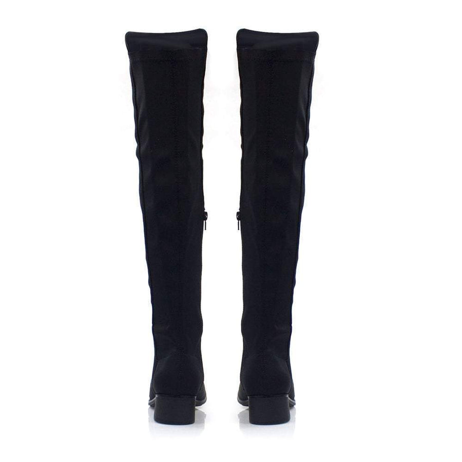 BLACK SUEDETTE