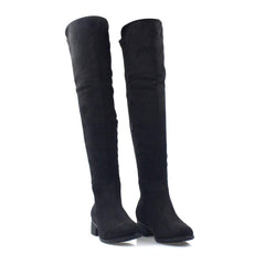 BLACK SUEDETTE