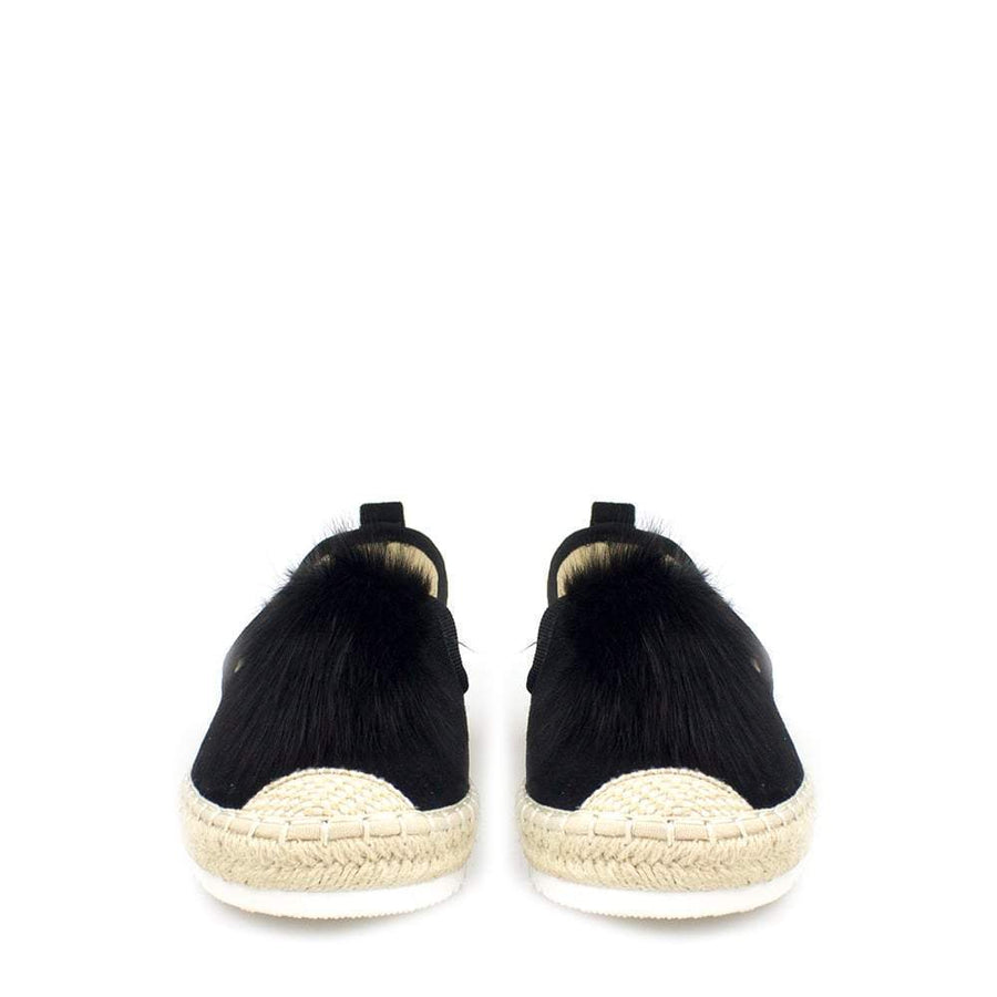 BLACK SUEDETTE