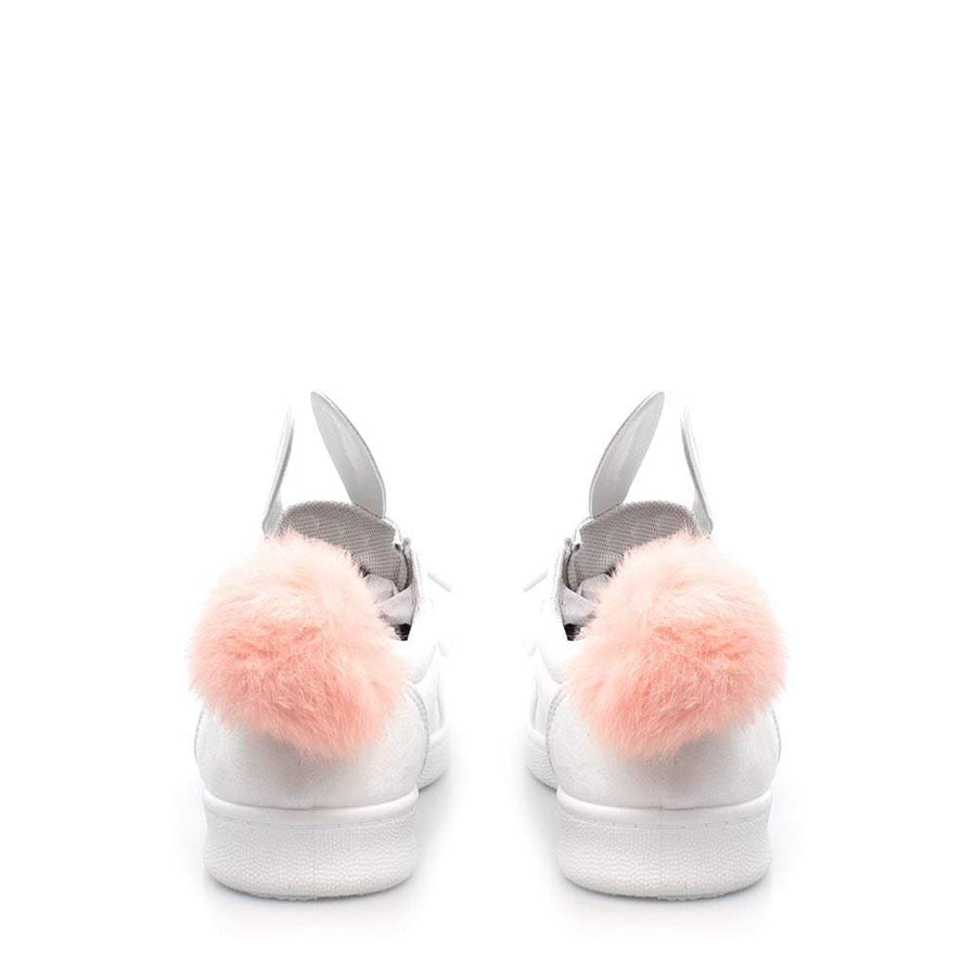 WHITE SUEDETTE