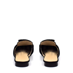 BLACK SUEDETTE