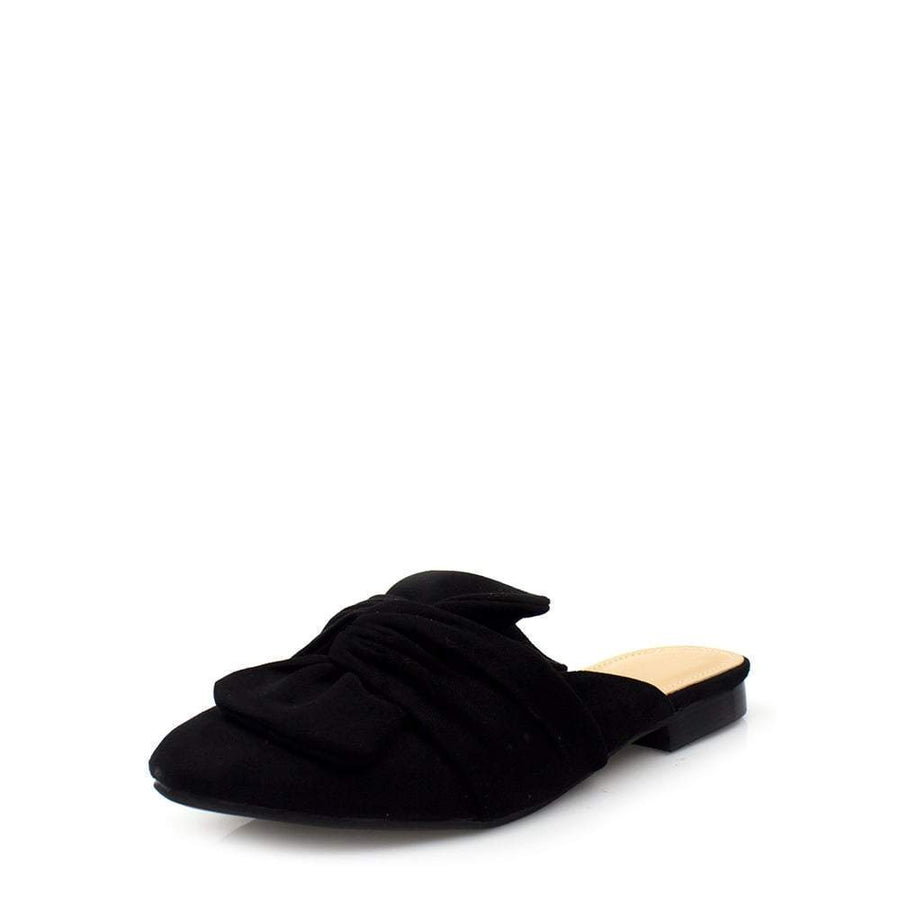 BLACK SUEDETTE