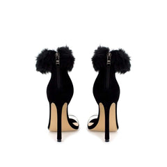 BLACK SUEDETTE
