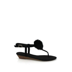 BLACK SUEDETTE
