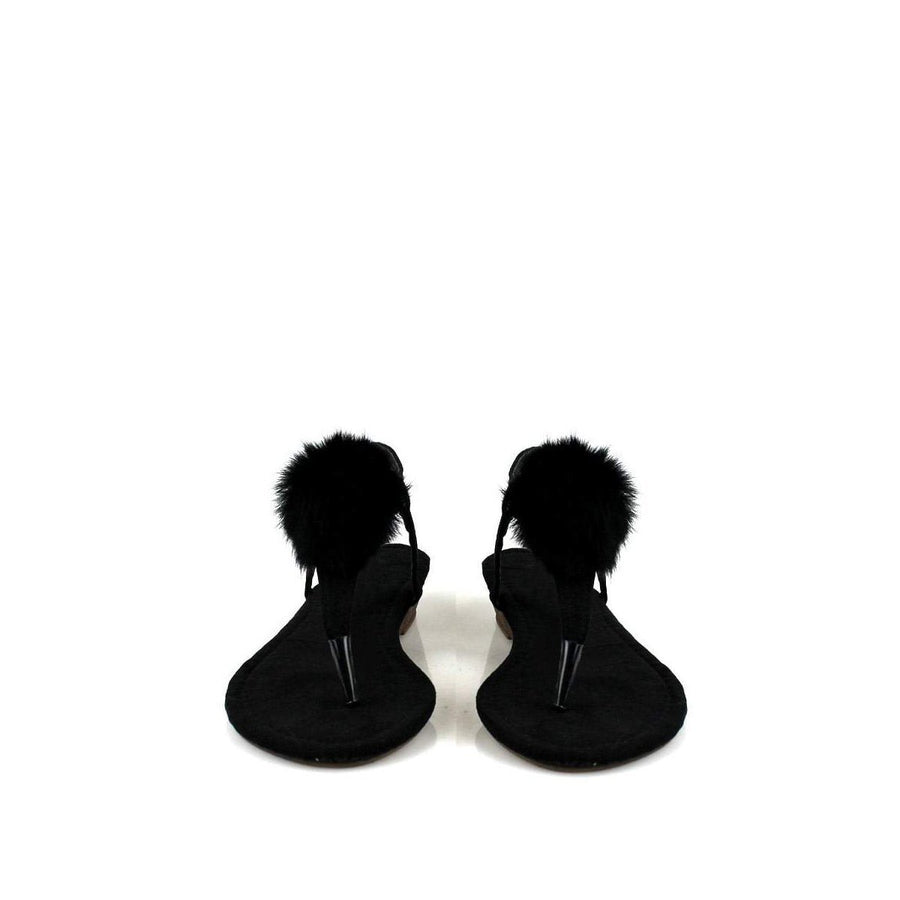 BLACK SUEDETTE