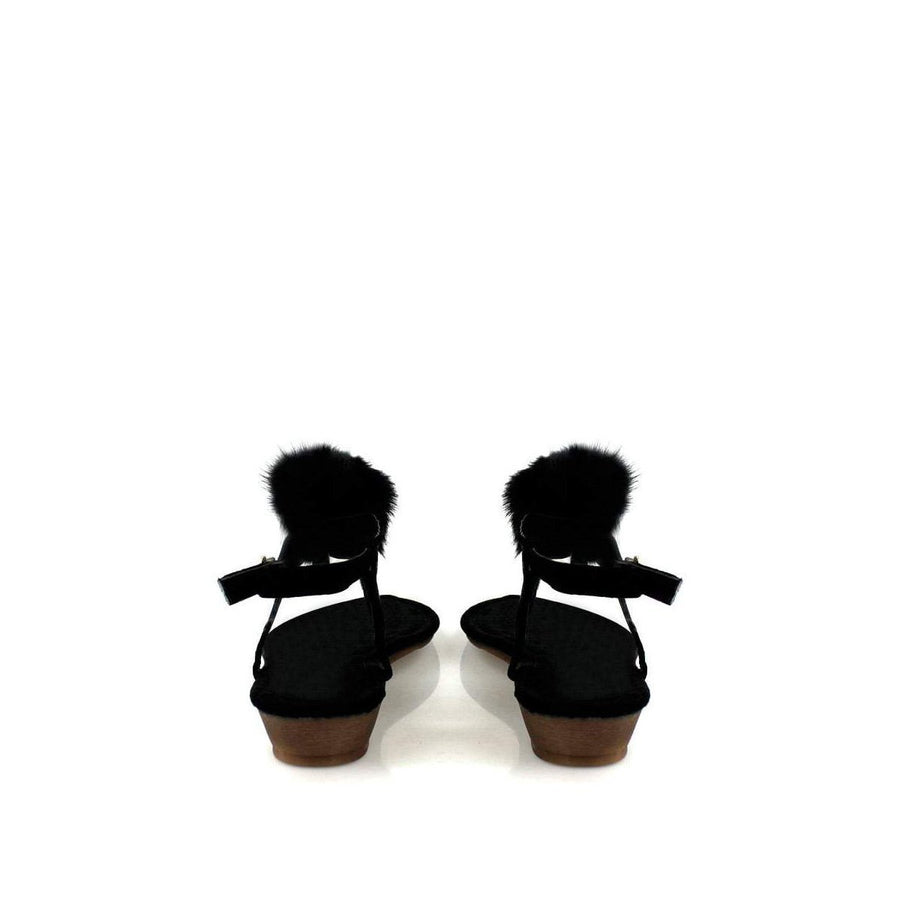 BLACK SUEDETTE
