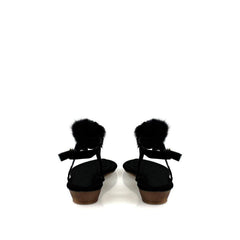 BLACK SUEDETTE