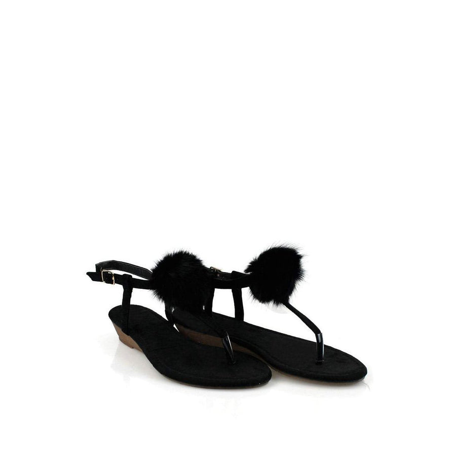 BLACK SUEDETTE