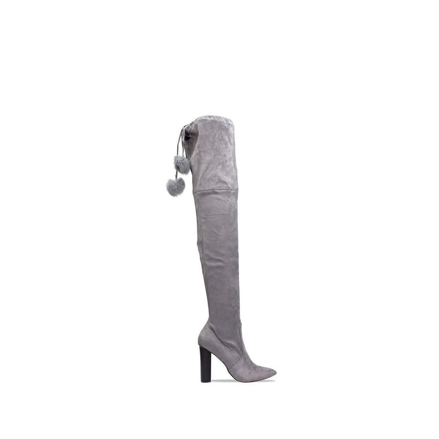 GREY SUEDETTE