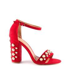 RED SUEDE