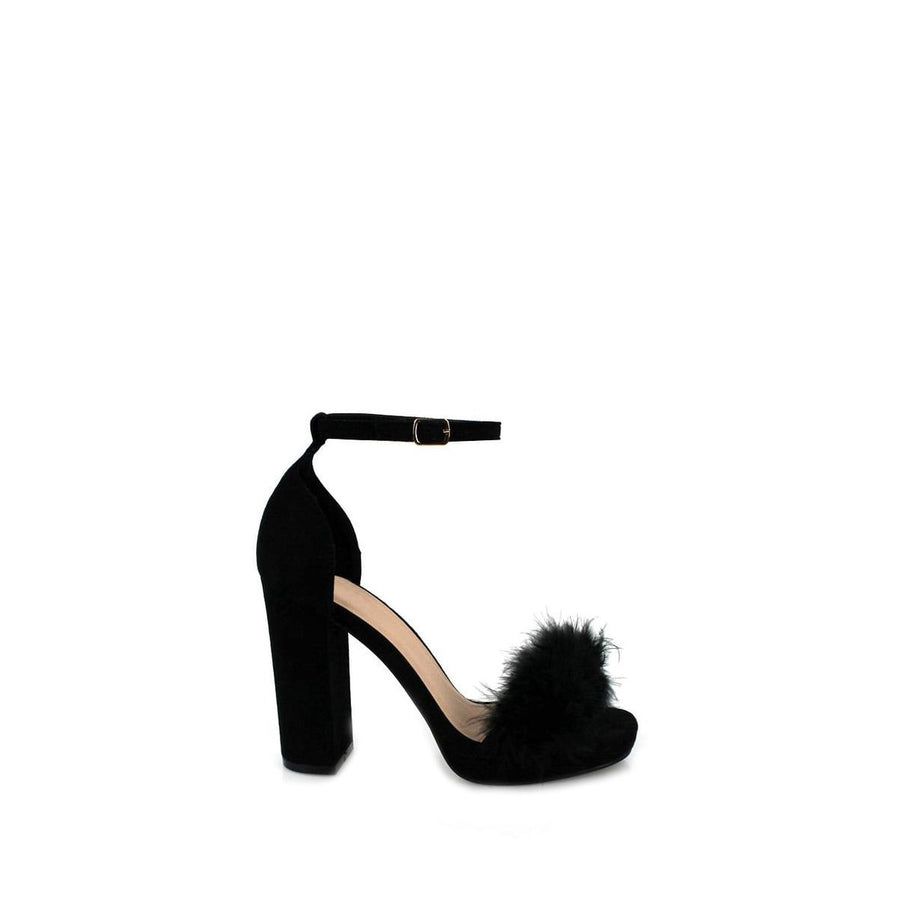 BLACK SUEDETTE